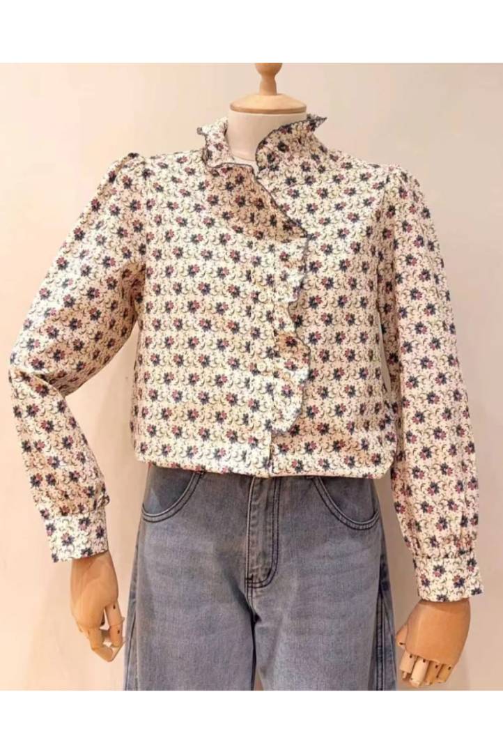 Blusa con estampado